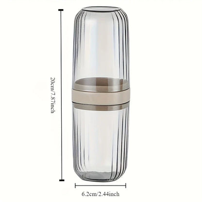 Portable Toothbrush Storage Box Pack of 2 Home Accessories