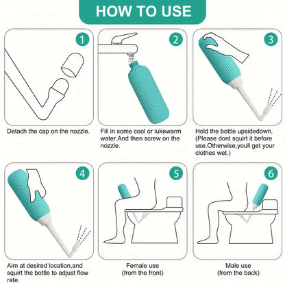 Portable Travel Bidet Bottle – 500ml