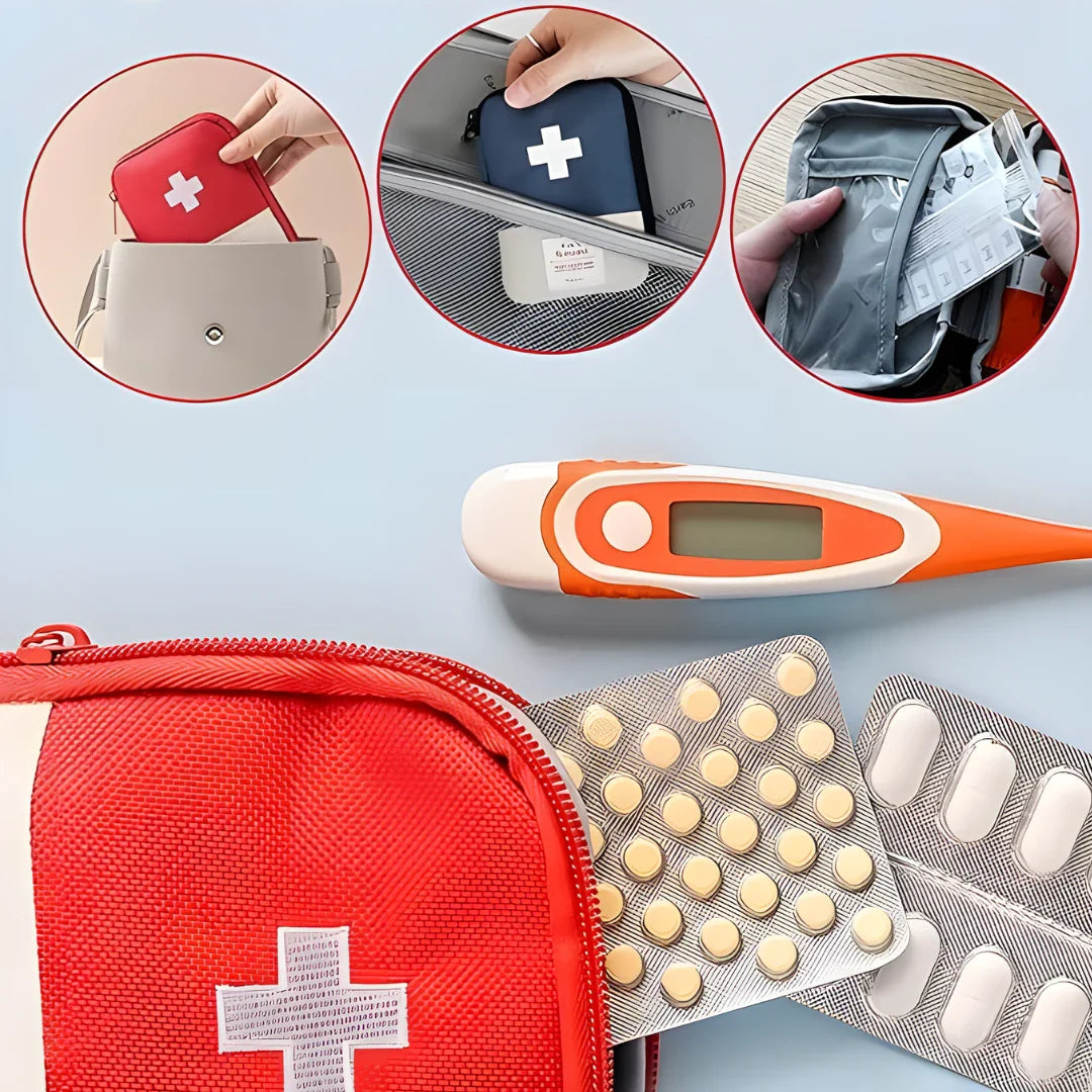 Portable Travel Medicine Bag