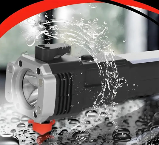 Portable USB Rechargeable LED Torch Flashlight