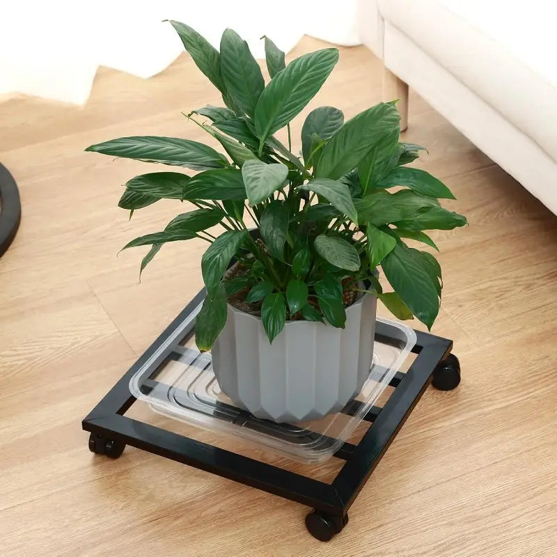 Wheel Pot Stand For Planters