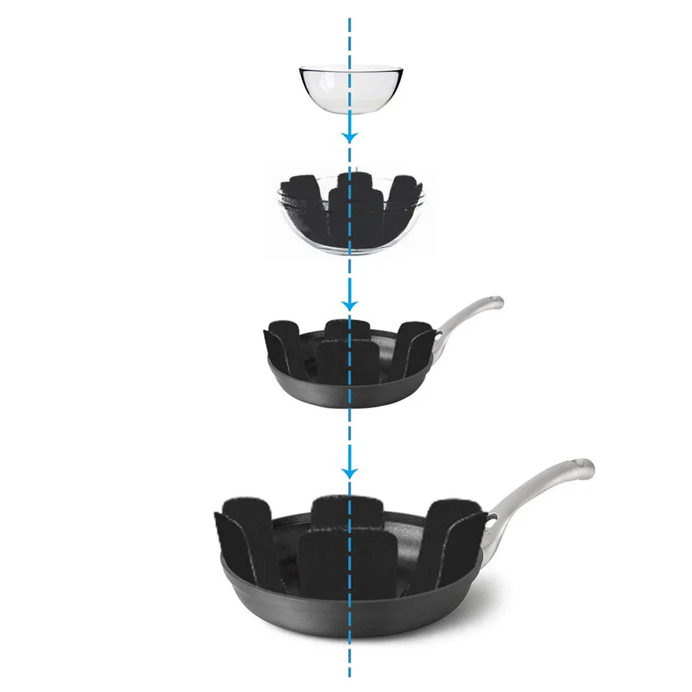 Best pots & pans protectors – 3 pcs - cookware accessories | 2025 | fast shipping