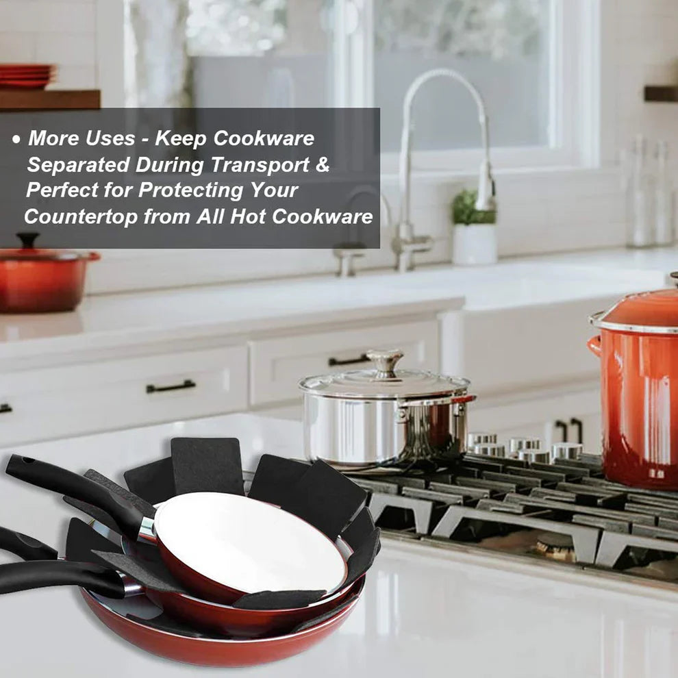 Best pots & pans protectors – 3 pcs - cookware accessories | 2025 | fast shipping