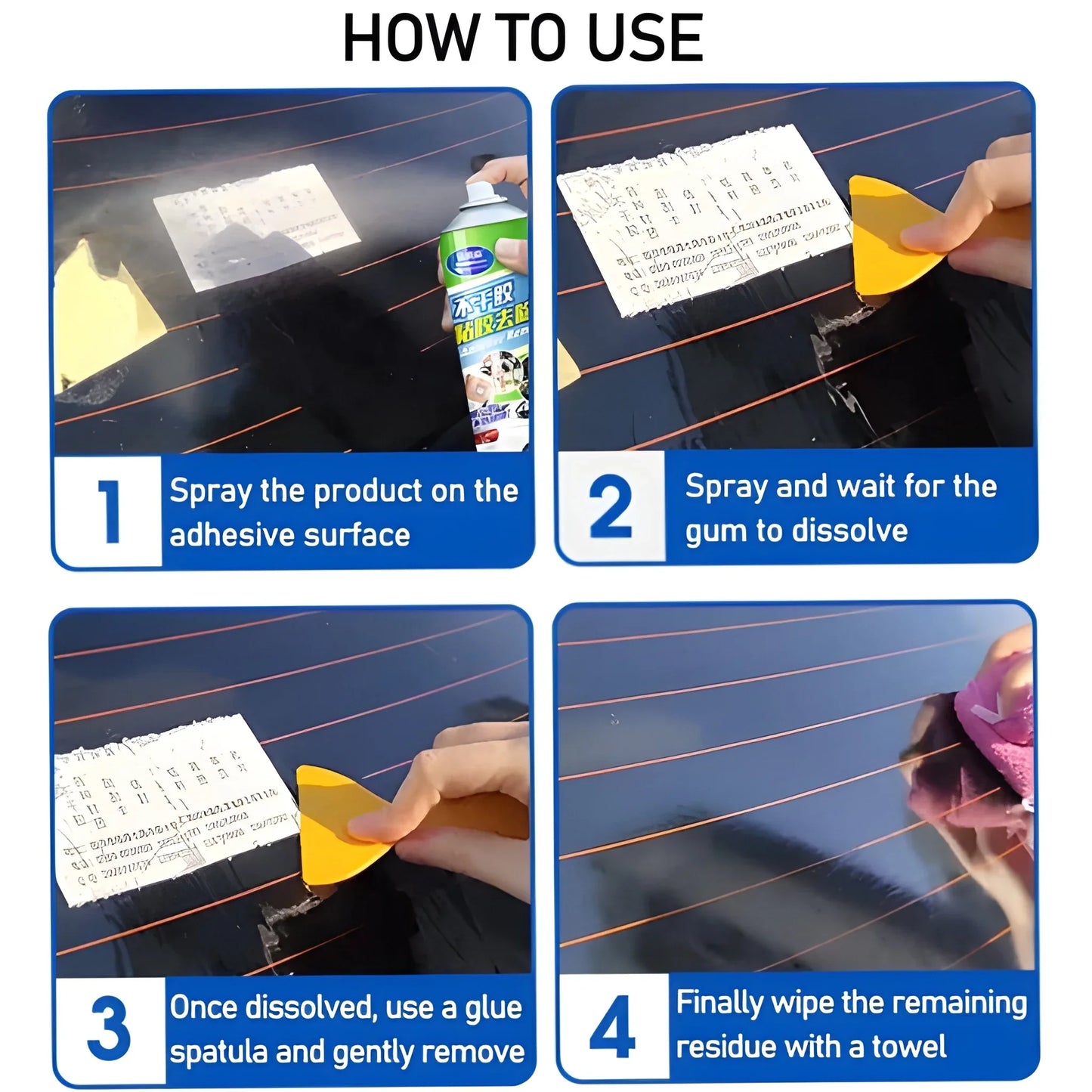 Powerful Adhesive Remover Spray