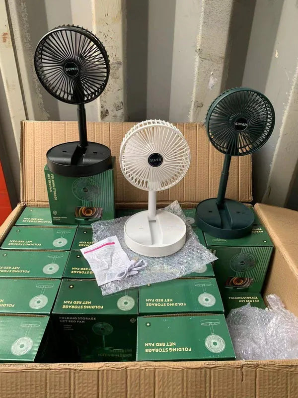 Powerful Rechargeable High Speed Table Desk Fan Electronics