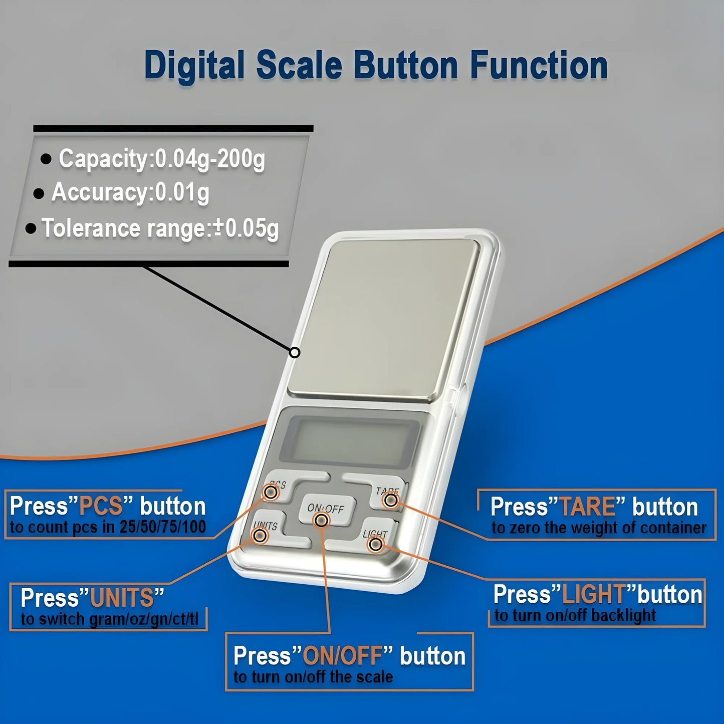 Precision Pocket Scale Home Accessories