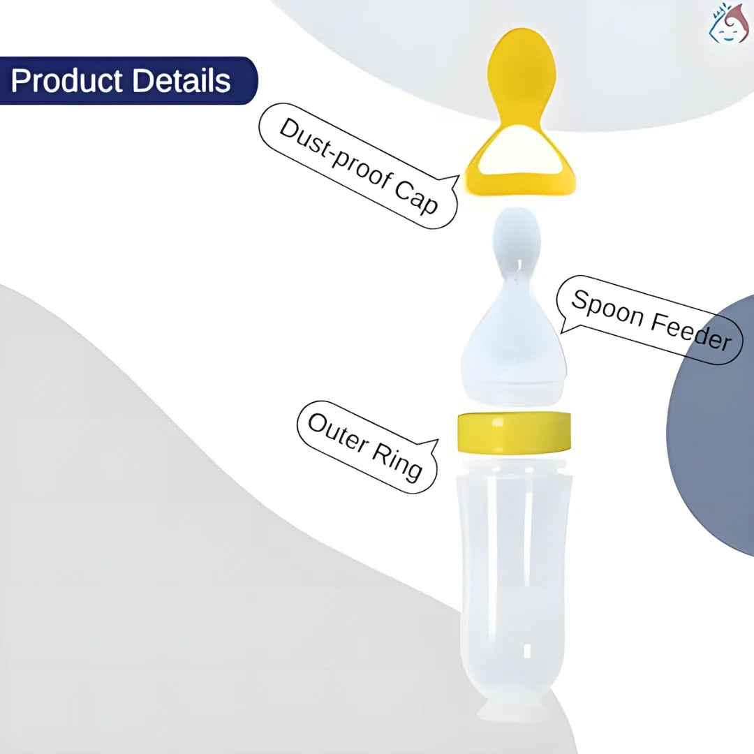 Premium Baby Food Squeeze Feeder Spoon