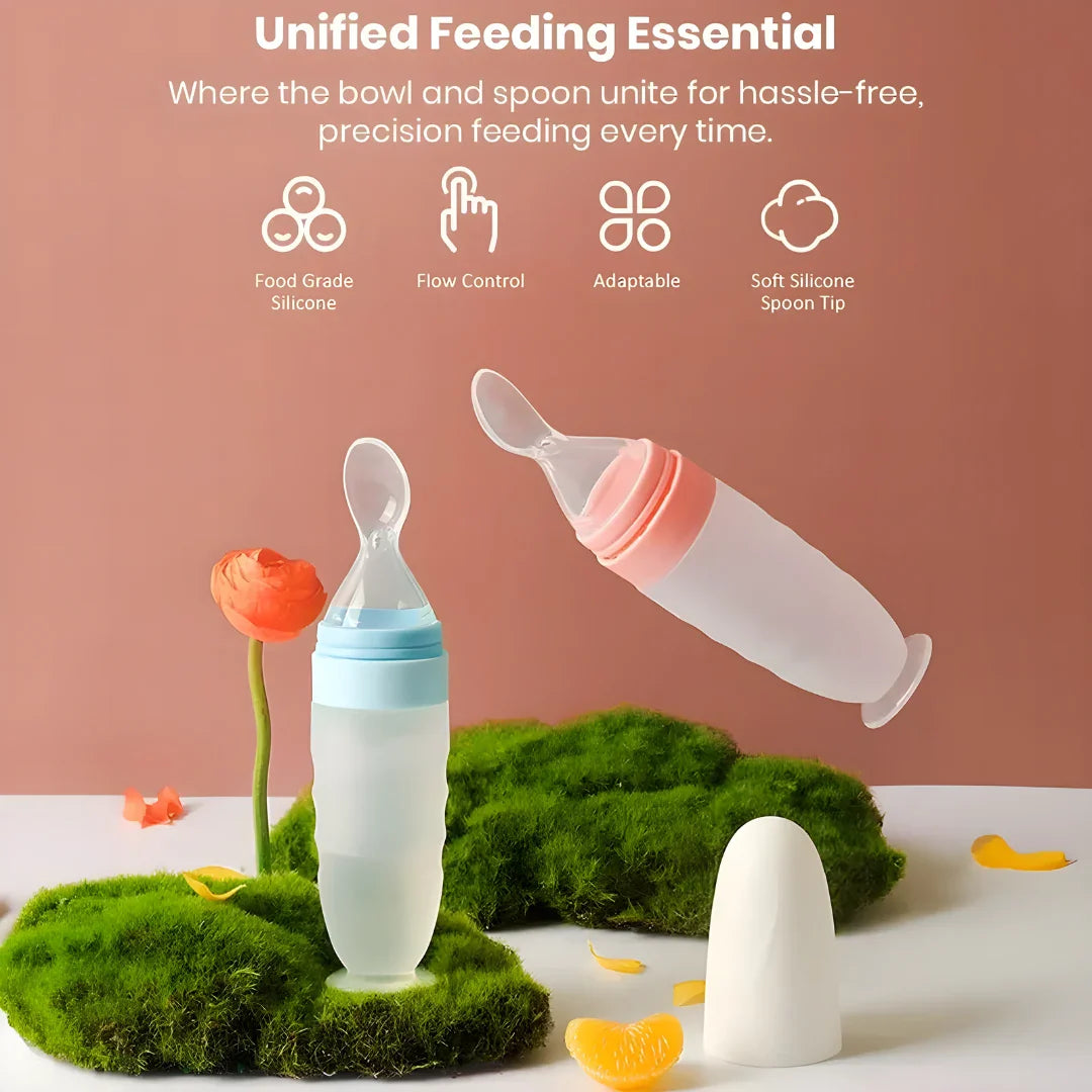 Premium Baby Food Squeeze Feeder Spoon