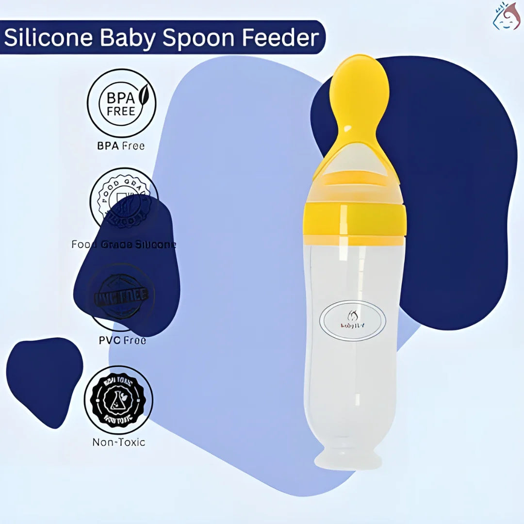Premium Baby Food Squeeze Feeder Spoon