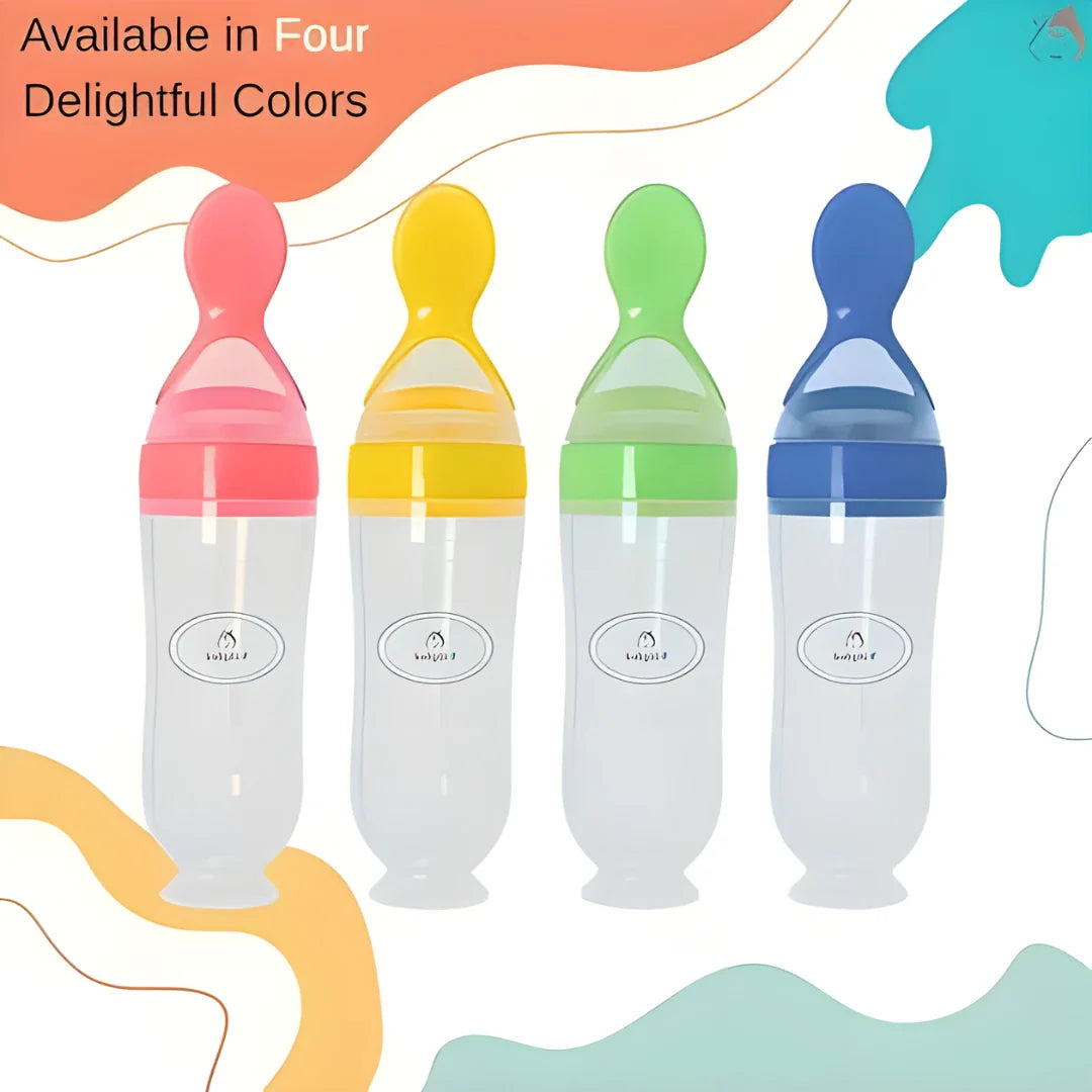 Premium Baby Food Squeeze Feeder Spoon