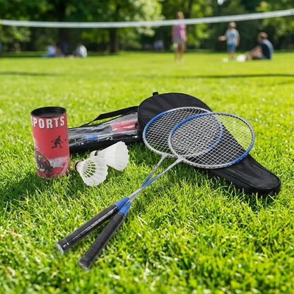 Best premium badminton set with 2 rackets & shuttlecocks - racket sets | 2026 | fast shipping