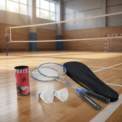 Best premium badminton set with 2 rackets & shuttlecocks - racket sets | 2026 | fast shipping