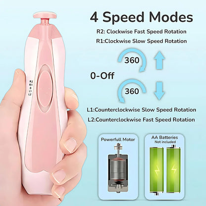 Premium LED Baby Nail Trimmer Kit