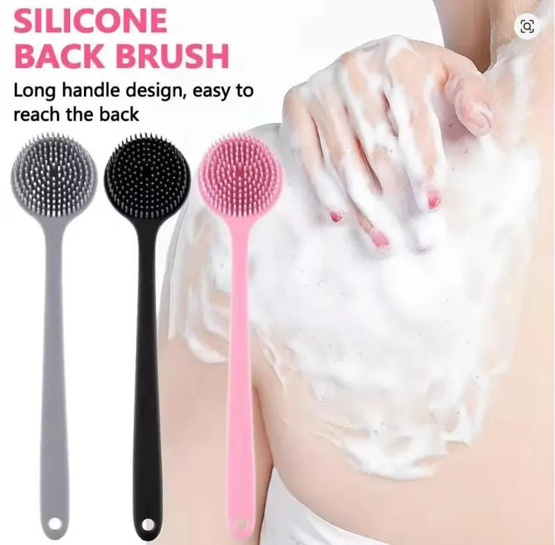 Premium Soft Silicone Back Scrubber bathroom