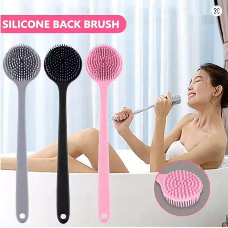 Premium Soft Silicone Back Scrubber bathroom