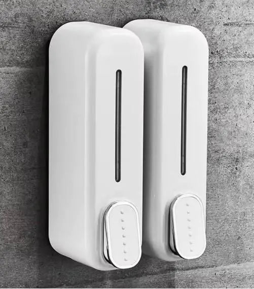 Press Wall Mounted Dispenser Soap Manual (Pack of 2) bathroom