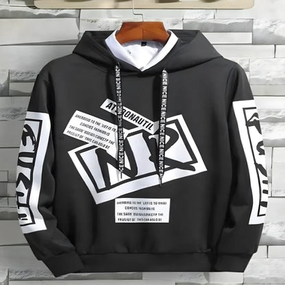 Printed Hooded Tee clothing