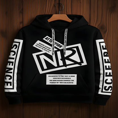 Printed Hooded Tee clothing