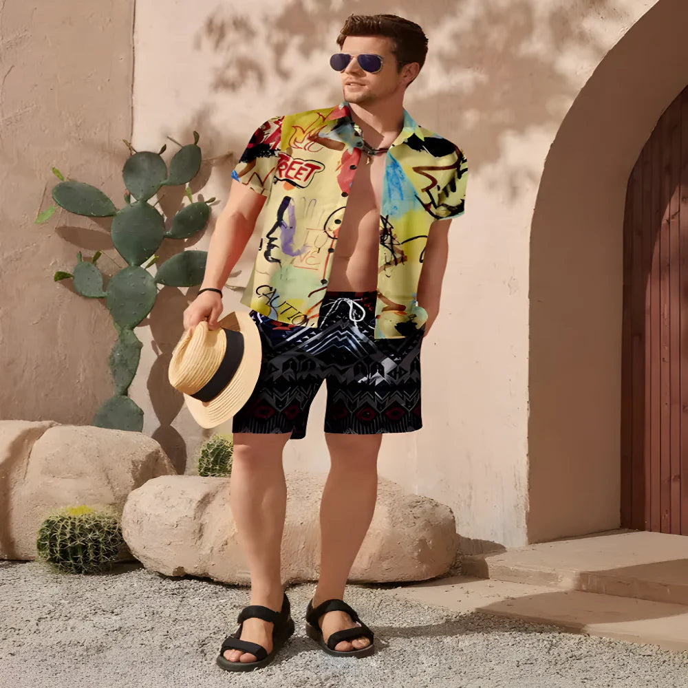 Printed Rayon Casual Shirt