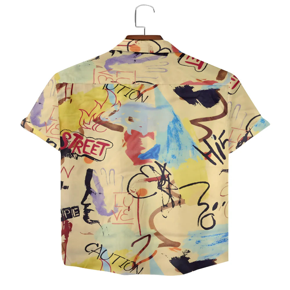 Printed Rayon Casual Shirt