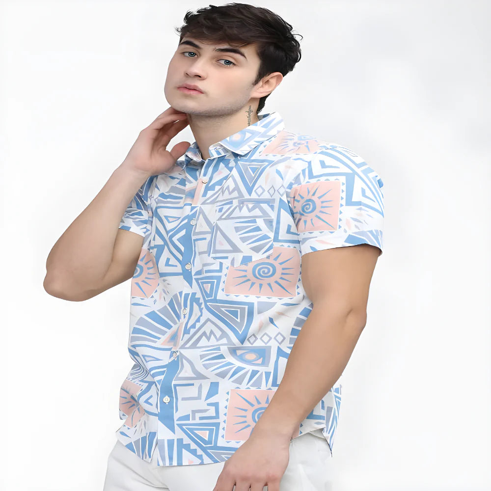Printed Rayon Casual Shirt