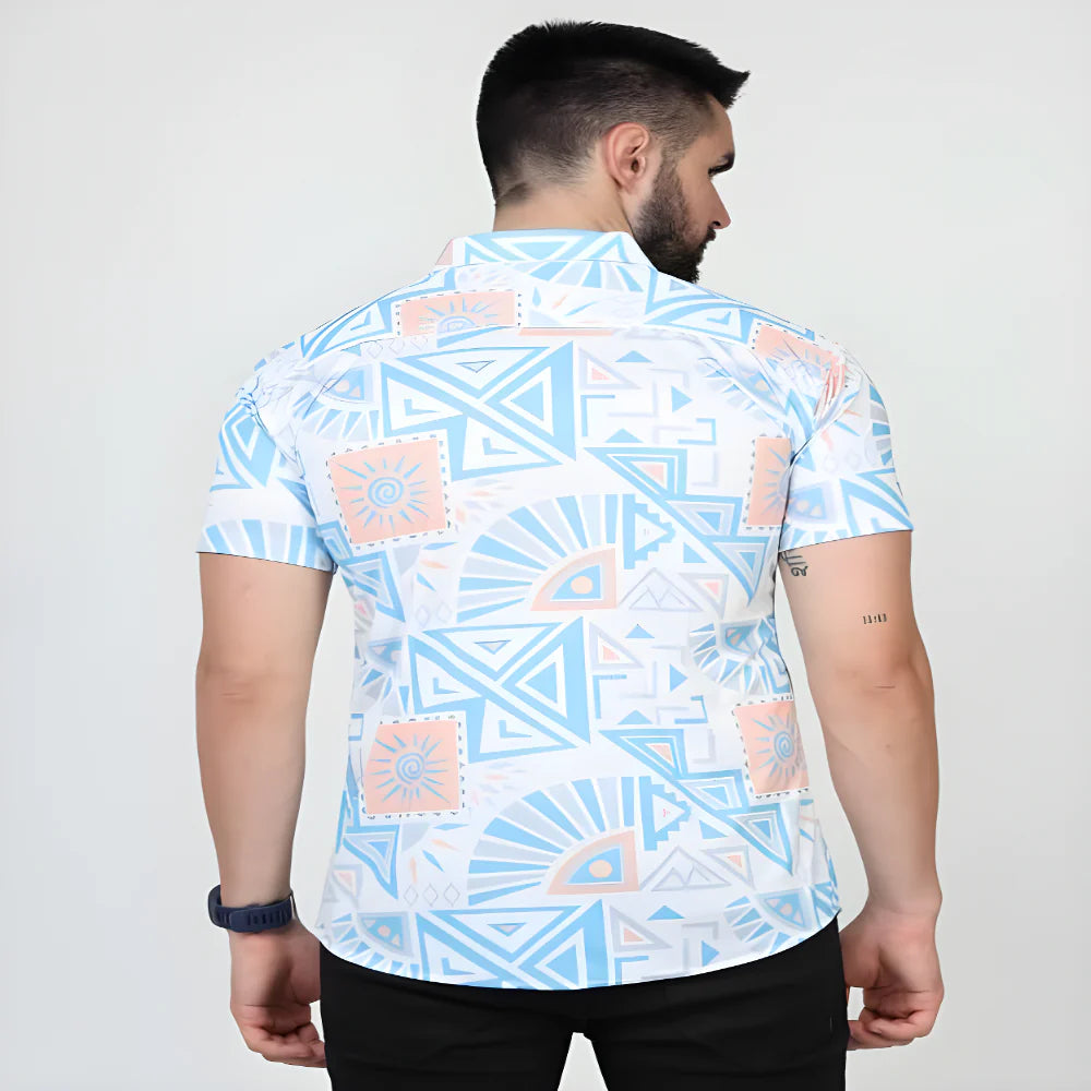 Printed Rayon Casual Shirt clothing