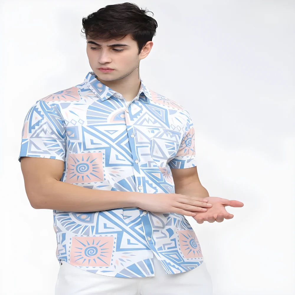 Printed Rayon Casual Shirt