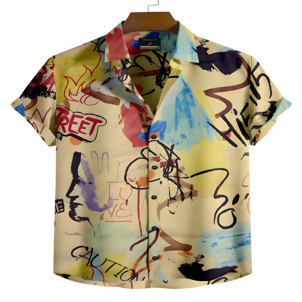 Printed Rayon Casual Shirt
