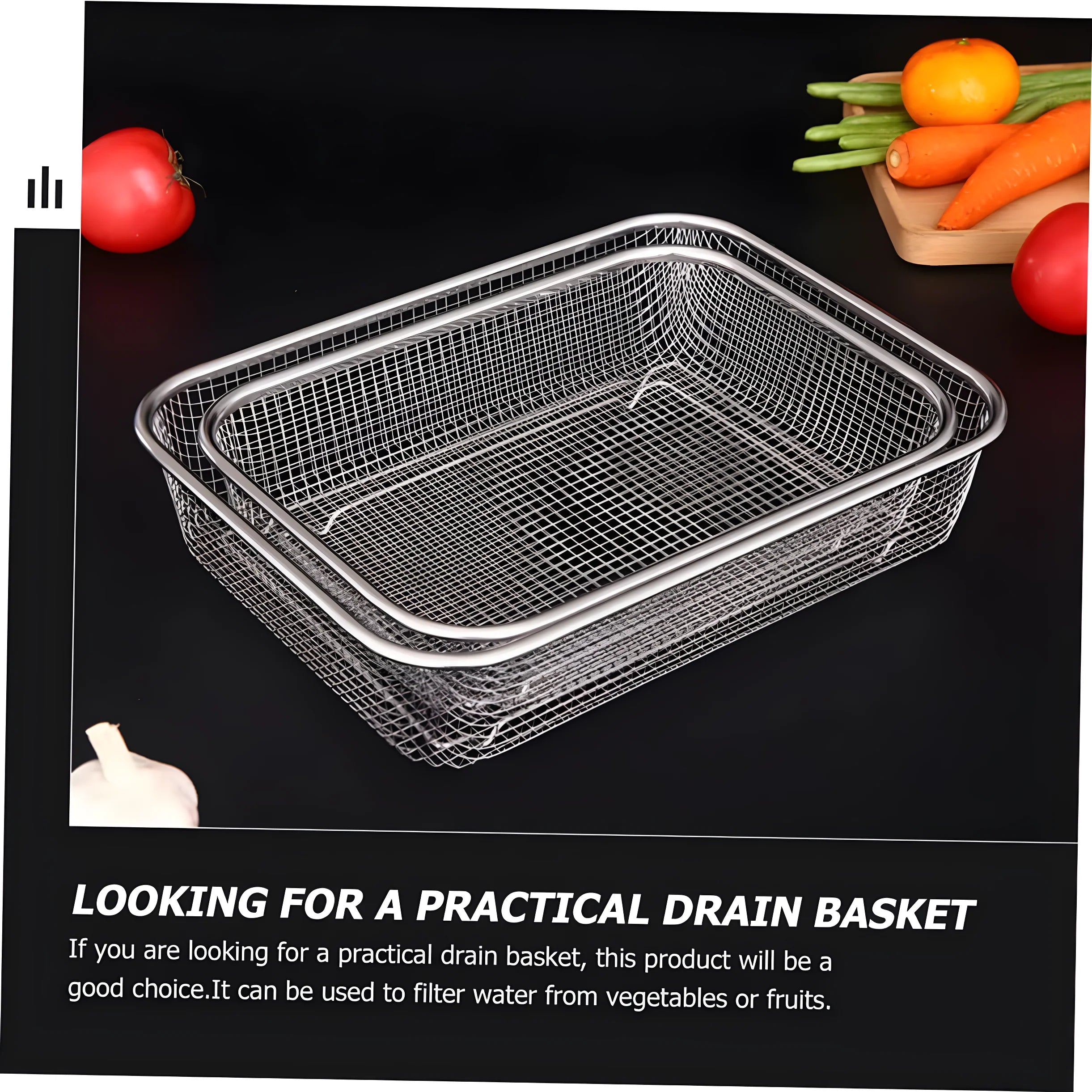 Pro Grade Kitchen Colander