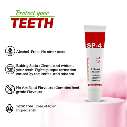 Advanced Probiotic Whitening Toothpaste (Pack of 2)