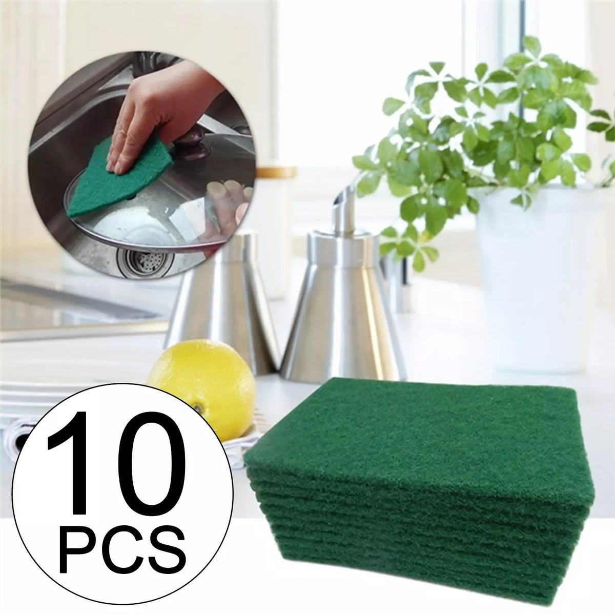 Scrub Sponge Types Professional 2-in-1 scrub sponges - factorybuy – MaxSmile