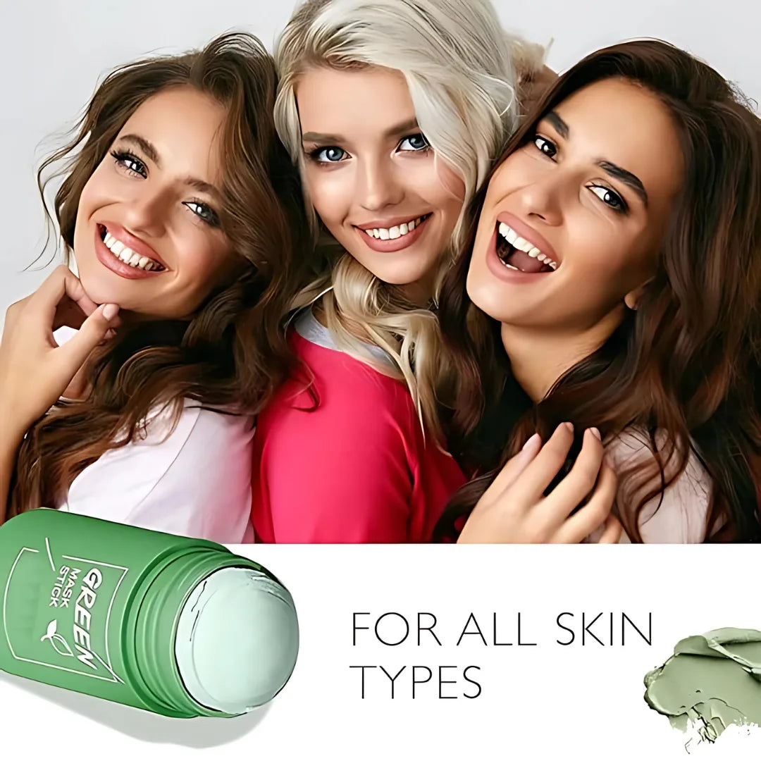 Professional Green Tea Face Mask Clay Sticks