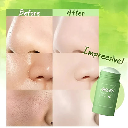 Professional Green Tea Face Mask Clay Sticks