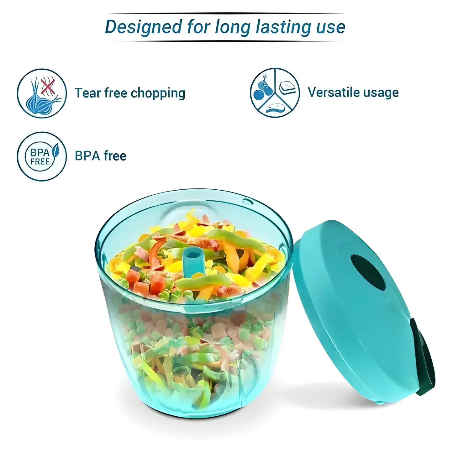 Best pull-string vegetable chopper - kitchen tools & utensils | 2025 | fast shipping