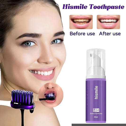 Purple Color Corrector Toothpaste Toothpaste