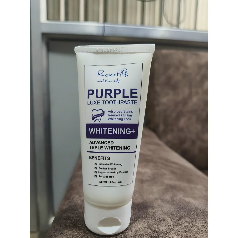 Purple Luxe Whitening Toothpaste