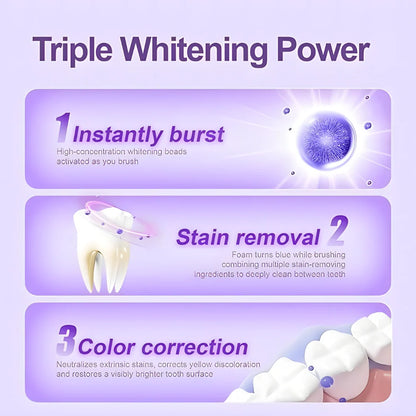 Purple Luxe Whitening Toothpaste