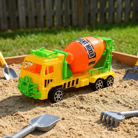 Best pushback cement mixer truck - toy trucks & construction vehicles | 2026 | fast shipping