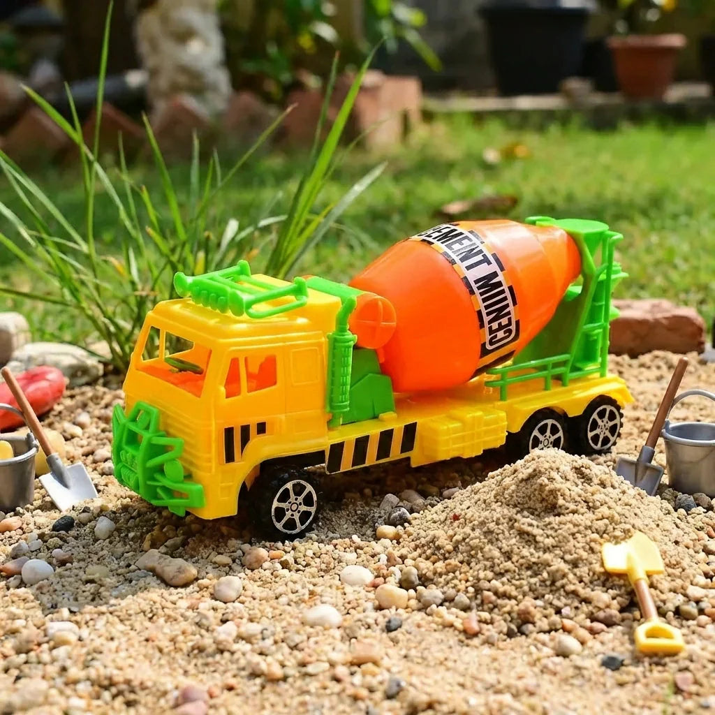Best pushback cement mixer truck - toy trucks & construction vehicles | 2026 | fast shipping