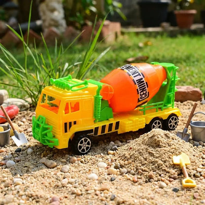 Best pushback cement mixer truck - toy trucks & construction vehicles | 2026 | fast shipping