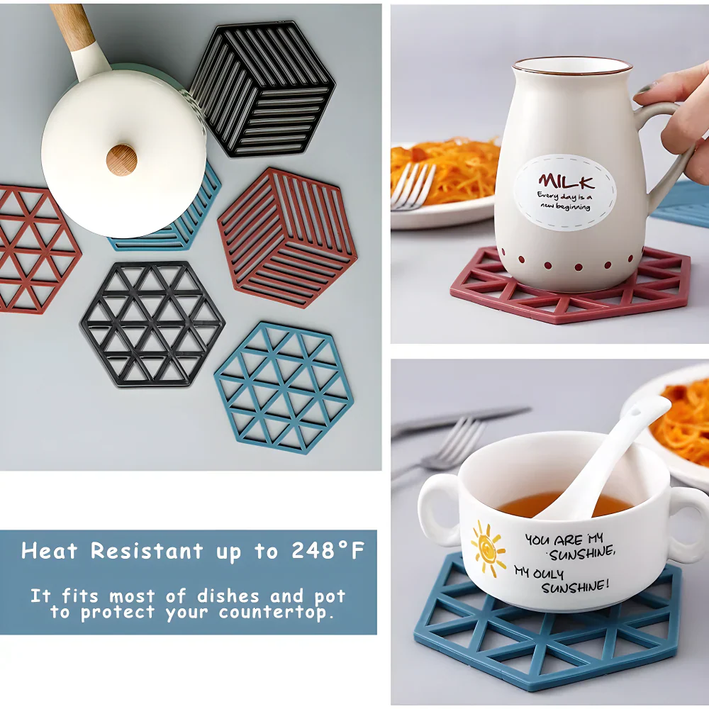 PVC Heat Resistant Mat - Home & Kitchen