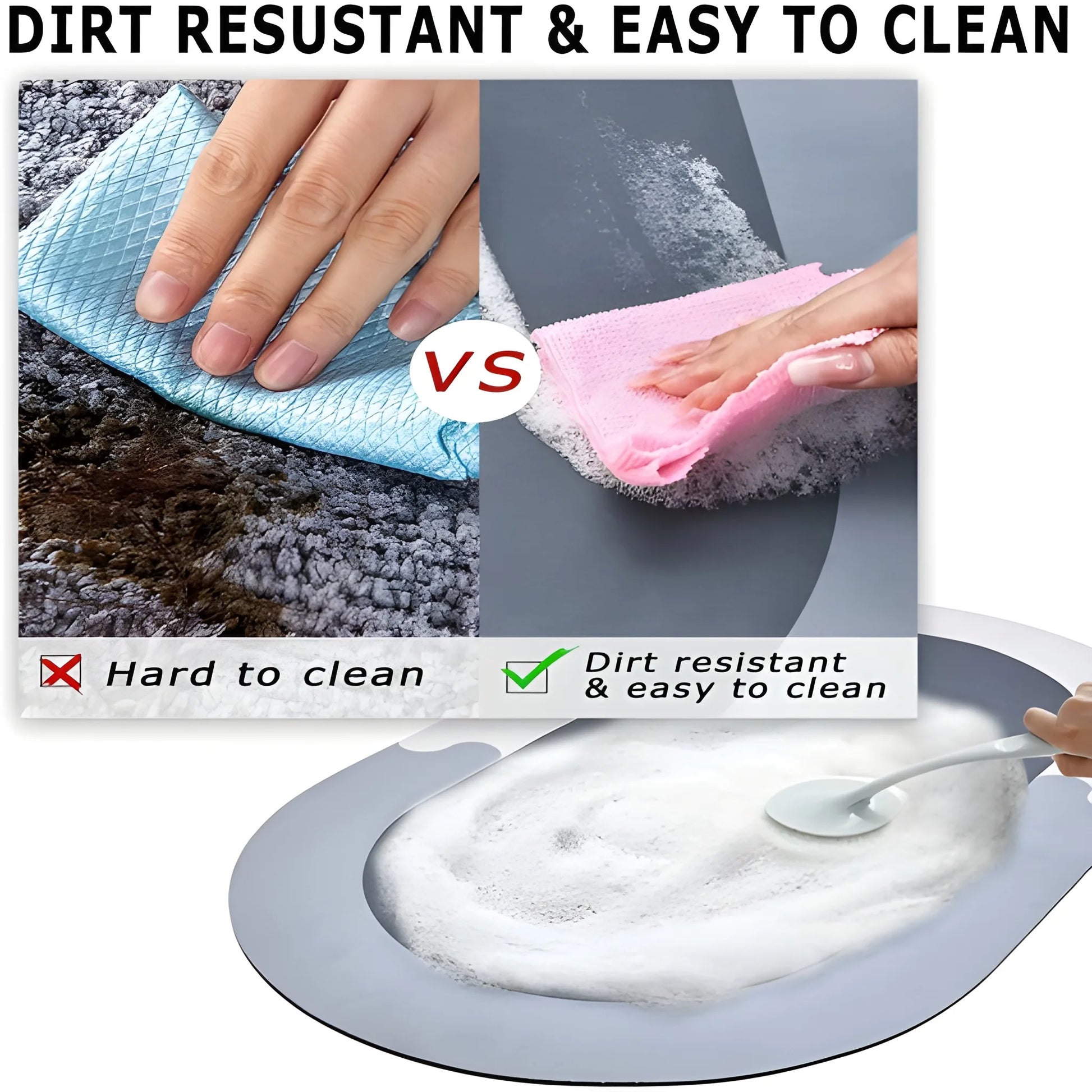 Quick Dry Super Absorbent Bath Mat