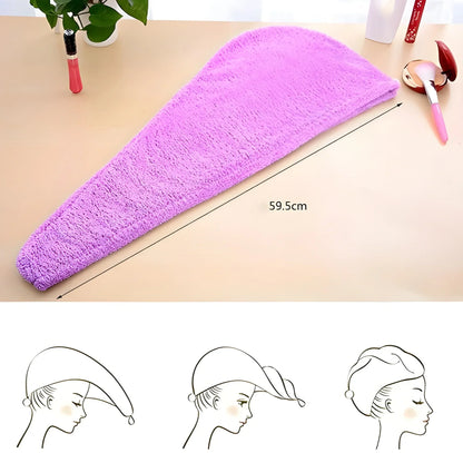 Best quick turban hair-drying absorbent microfiber - home & garden | 2025 | fast shipping