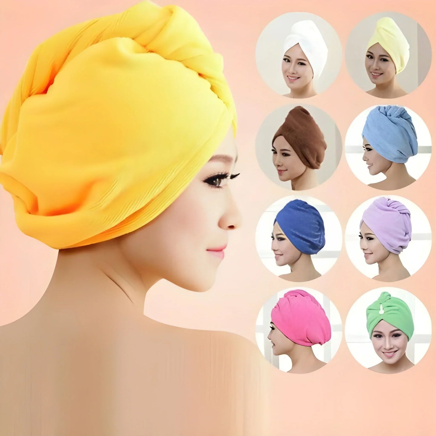 Best quick turban hair-drying absorbent microfiber - home & garden | 2025 | fast shipping