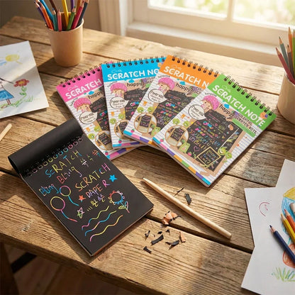 Best rainbow scratch art paper book - craft kits | 2026 | fast shipping