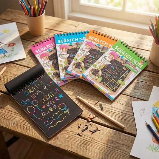 Best rainbow scratch art paper book - craft kits | 2026 | fast shipping