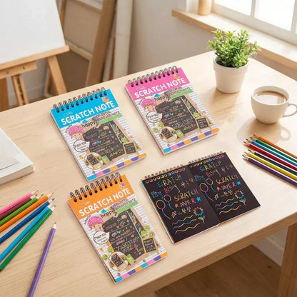 Best rainbow scratch art paper book - craft kits | 2026 | fast shipping