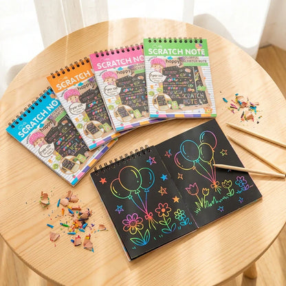 Best rainbow scratch art paper book - craft kits | 2026 | fast shipping