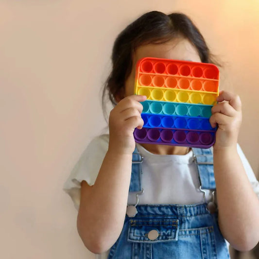Best random shape rainbow colored fidget (1pc only) - activity toys | 2025 | fast shipping