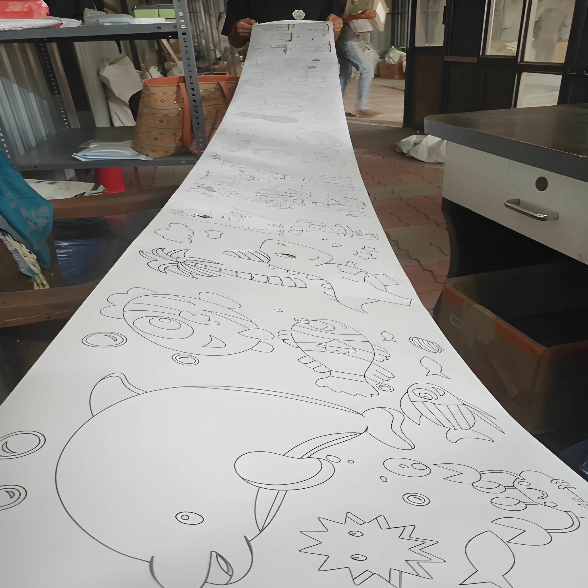 Creative Drawing Paper Roll